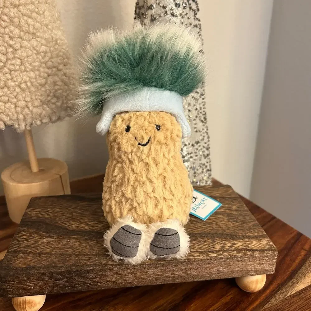 Jellycat Peanut NEW!  FAST SHIP Jellycat Amuseables Peanut Apres Ski Authentic